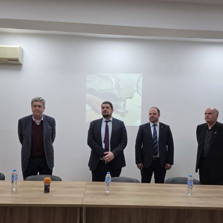 Представяне на филма "Труд и солидарност" в Югозападен университет "Неофит Рилски" - гр. Благоевград