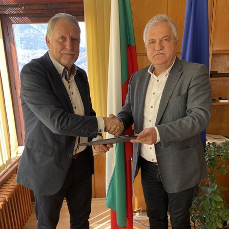 Среща на кмета Владимир Москов с председателя на НС на ТПК